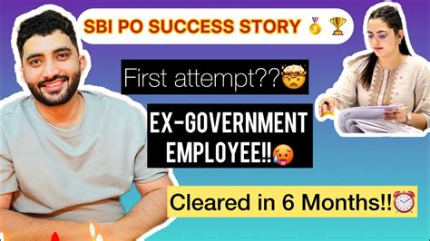 Sbi Po Success Story Cleared In Months Tips Tricks