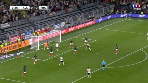 Allemagne France 1 0 voir l ouverture du score de Thomas Müller