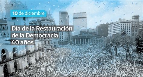 Día de la Recuperación de la Democracia Cadena Nueve Diario Digital