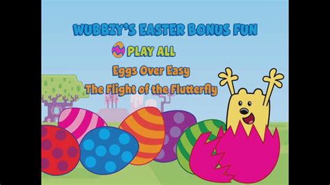 Image - Wubbtastic Bonus Easter Episodes Menu.png | Wubbzypedia ...