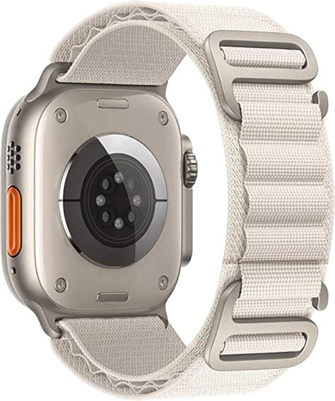 Compatible Con Apple Watch Ultra Nylon Trenzado Alpine Loop Bands Para