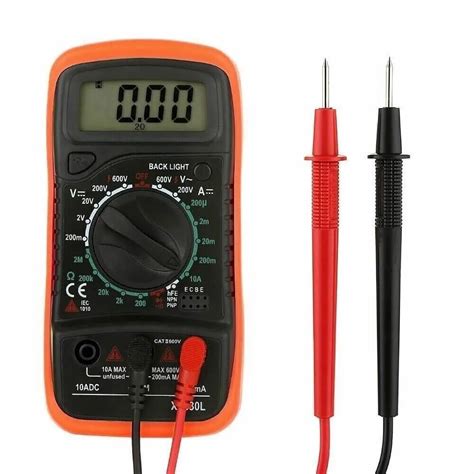 Ousika Digital Multi Tester Electrical Testing An301 Mini Digital Multimeter 1999 Counts