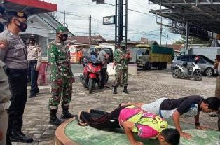 Tim Gabungan Ops Yustisi Polres Pangkalpinang Jaring 115 Pelanggar