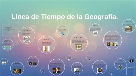 L Nea De Tiempo De La Geograf A By Javier Carmona On Prezi