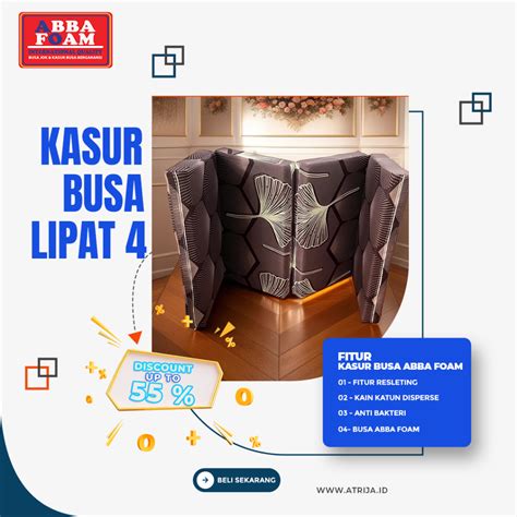 Jual Kasur Lipat Tebal Dan Cm Abba Foam Shopee Indonesia