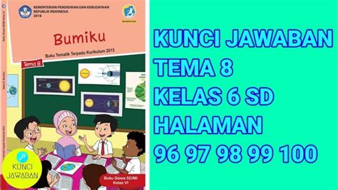 Soal Kunci Jawaban Buku Tema Kelas Sd Halaman Dan