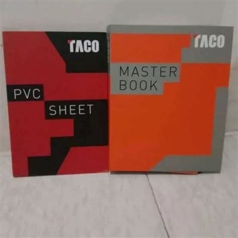 Jual Katalog Masterbook Hpl Taco Terbaru Catalog Original