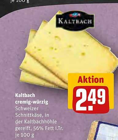 Kaltbach Cremig W Rzig Angebot Bei Rewe Prospekte De