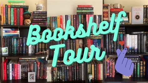 My First Video Bookshelf Tour 💜 Youtube