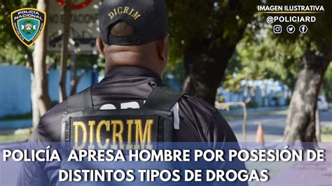 Policía Nacional apresa hombre por posesión de distintos tipos de