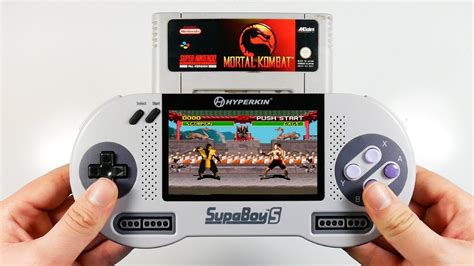 Handheld Super Retro Champ Lets You Play Snes And Sega 54 Off