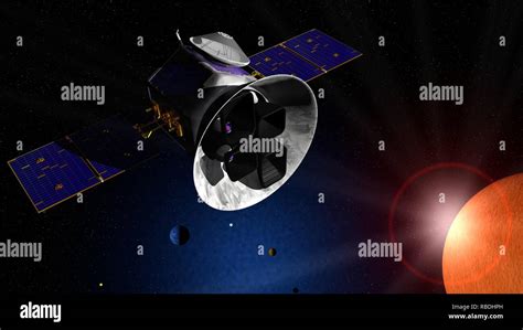 Transiting Exoplanet Survey Satellite Tess Space Telescope Traveling