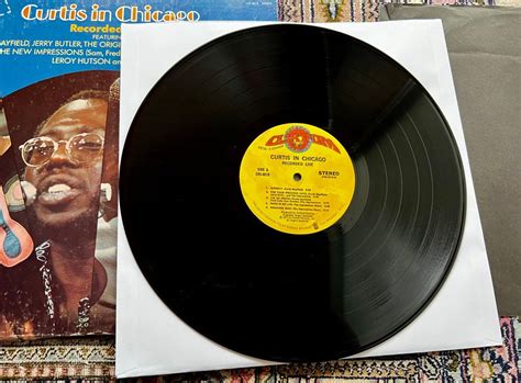 Curtis Mayfield Curtis In Chicago Recorded Live LP Kaufen Auf