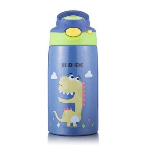 Gourde Bidon Dark Blue Bouteille Thermos De Ml Pour Enfants