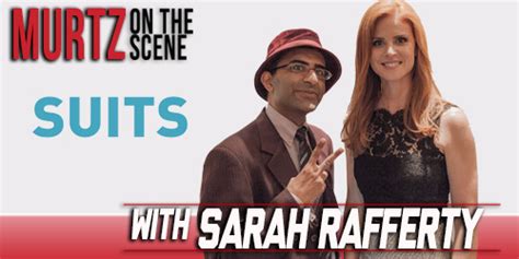 Murtz On The Scene Exclusive Interview With SUITS Sarah Rafferty