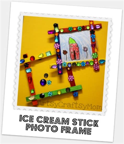 How To Make Handmade Photo Frames With Ice Cream Sticks