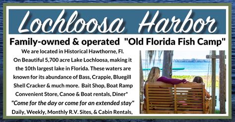 Contact Us Lochloosa Harbor Fishing Resort