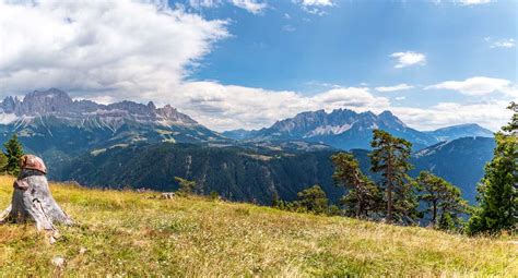 Catinaccio Latemar Rosengarten Rosengartengruppe Tschafon Wandern