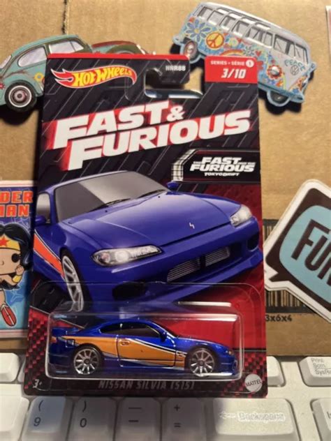 2023 HOT WHEELS Fast And Furious Nissan Silvia 515 TOKYO DRIFT EUR 9