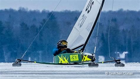 Iceboating Its About The Speed Scuttlebutt Sailing News Providing