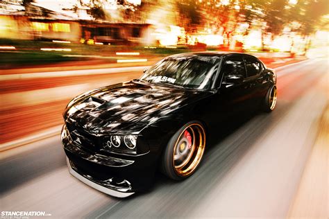 Dodge Charger SRT8 Rides Low... and Mean - autoevolution
