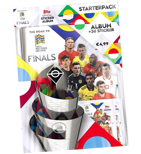 Topps UEFA Nations League 2022 23 Cromos Starterpack Stickerpoint