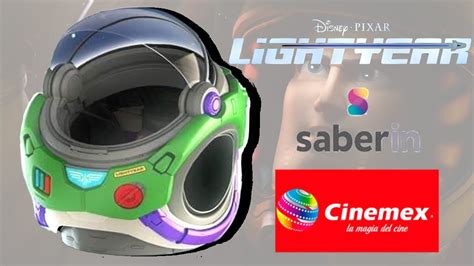 Contenedor D Lightyear Cinemex Casco Retractil Buzz Lightyear