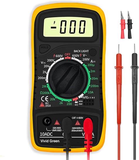 Multimeter Digitaal Universeel Spanningsmeter Spanningszoeker