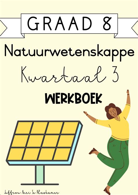 Graad Natuurwetenskappe Kwartaal Werkboek