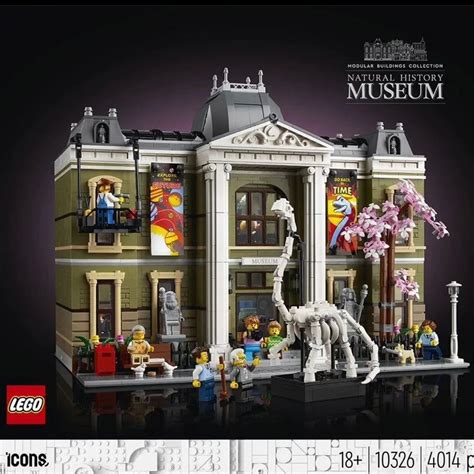 LEGO Icons 10326 Natural History Museum Eerste Afbeeldingen Update