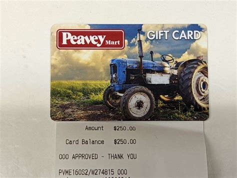 250 Peavy Mart T Card Donated By 2s Auctioneers Yorkton Auction