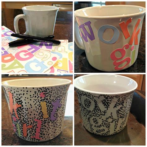 Diy Coffee Mug Design All Things Katie Marie Diy Sharpie Mug Sharpie