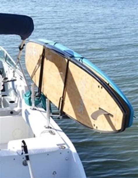 Deluxe Paddleboard Rack For Fishing Boats