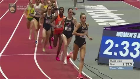 Womens Mile Final 2024 Ncaa Indoor Track And Field Championships