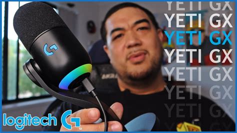 The New Yeti Microphone Logitech G Yeti Gx Review And Unboxing Youtube