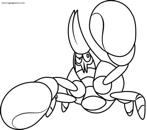 72 Crab Coloring Pages