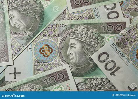 One Hundred Polish Zloty Money Stock Photo Image Of Cash Note 15832818