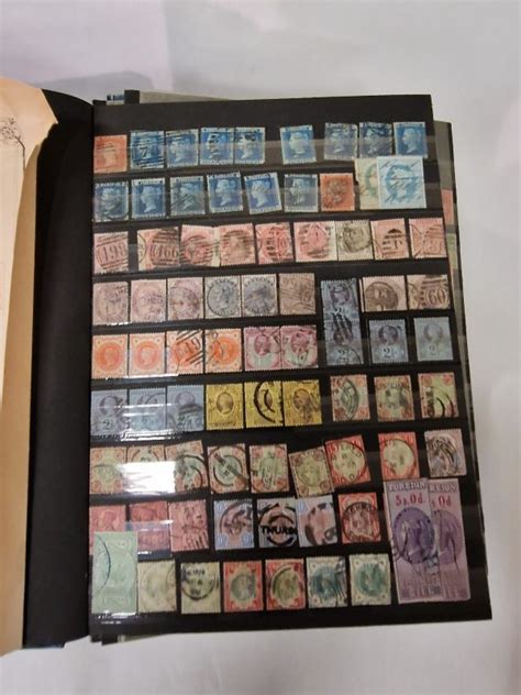 Trays Of Albums Of Uk Stamps Southgate Auction Rooms