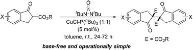 A Facile Copper I Catalyzed Homo Coupling Of Indanone Derivatives