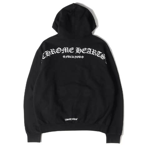 Yahoo オークション CHROME HEARTS クロムハーツ パーカー FUCK YOU