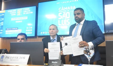 S O Lu S Ma Paulo Victor Promulga Dez Leis De Iniciativa Do