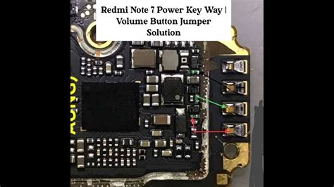 Redmi Note 7 Power Key Way Volume Button Jumper Solution Youtube