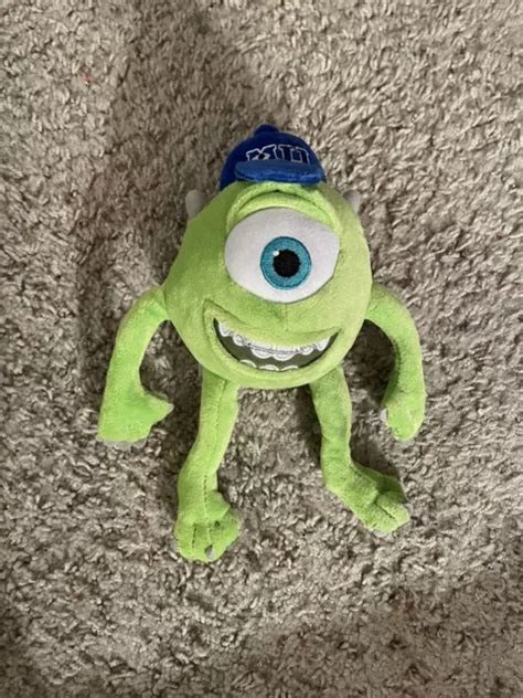 Disney Pixar Plush Mike Wazowski Monsters University Doll Stuffed Toy 9 Mu Hat £989 Picclick Uk