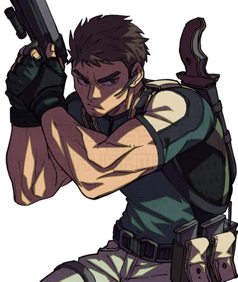 BatmAndrew Art On Twitter RT HarukamiART Chris Redfield