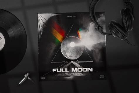 Full Moon Premade Cover Art - Photoshop PSD