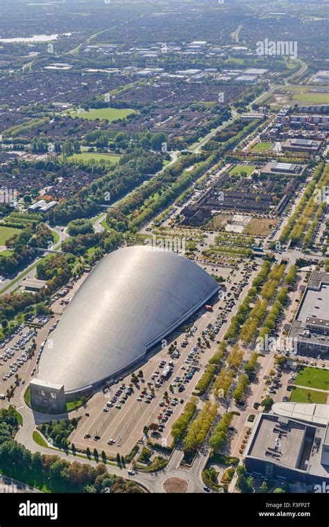 An aerial view of Milton Keynes Snow Dome, South East England, UK Stock Photo - Alamy