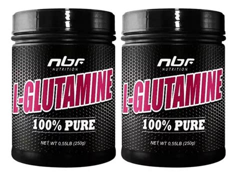 Glutamina L Glutamine 100 Pure 250g 250g Nbf Nutrition Sabor