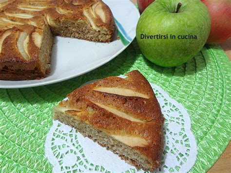 Torta Di Mele Con Farina Integrale Senza Lievito Divertirsi In Cucina