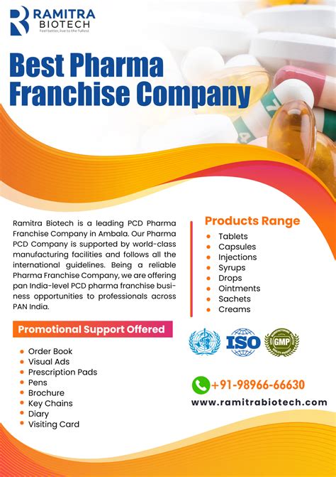 Top 10 Pcd Pharma Franchise Companies In India 2024