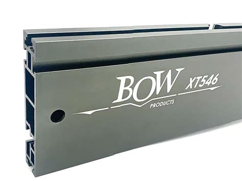 Bow Products 46” Xt Xtender Fence T Track Table Fence System With Multiple T Slots For